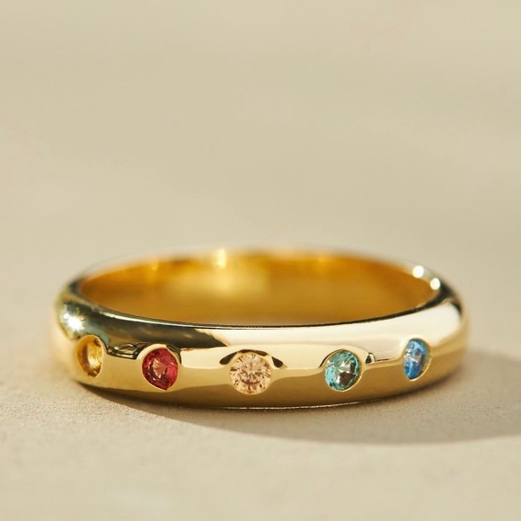 Anthropologie Jewelry - Anthropologie Multi-Stone Ring